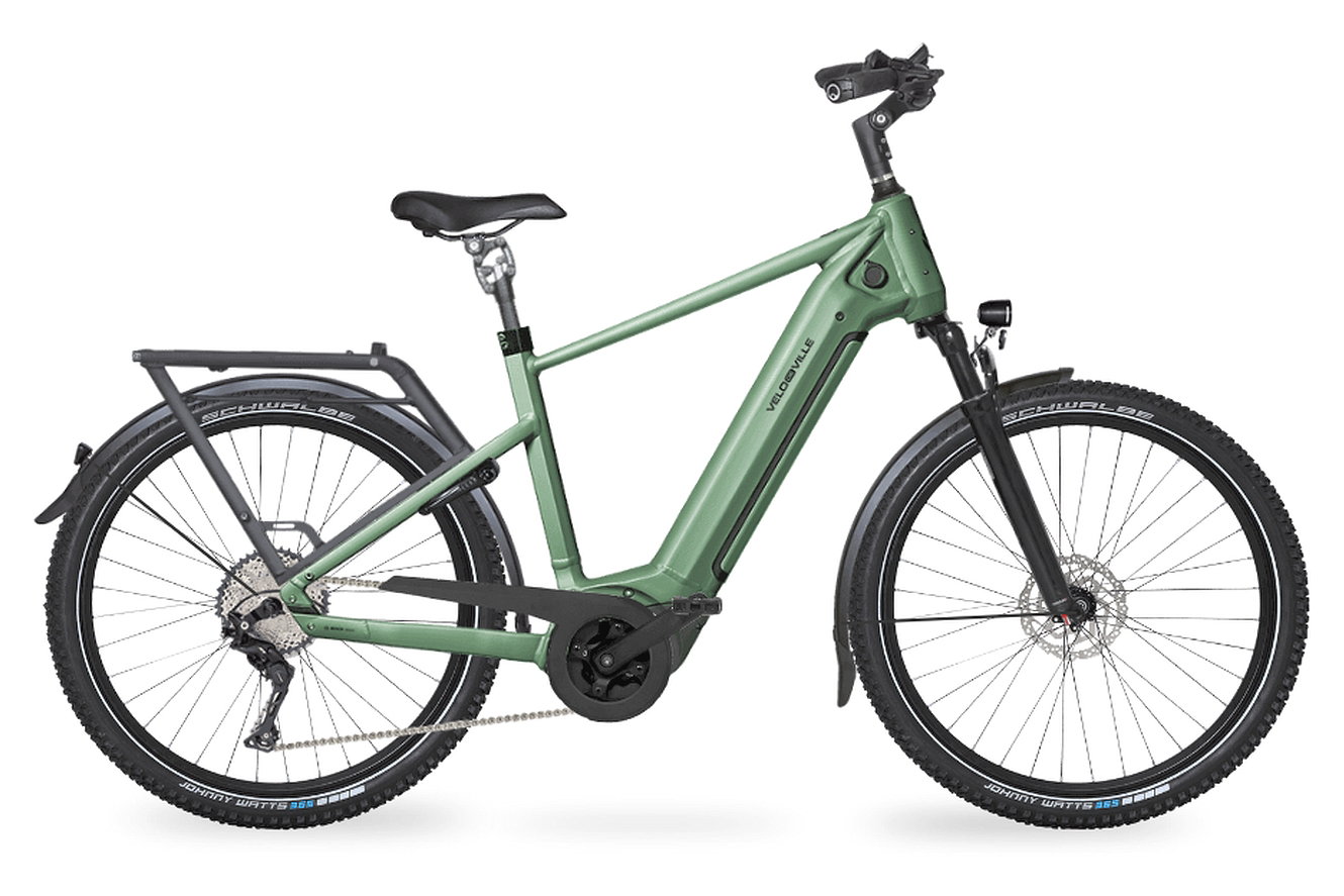 Velo de Ville SEB 990 PRO Diamant eucalyptus green matt, 48 cm | (27,5")