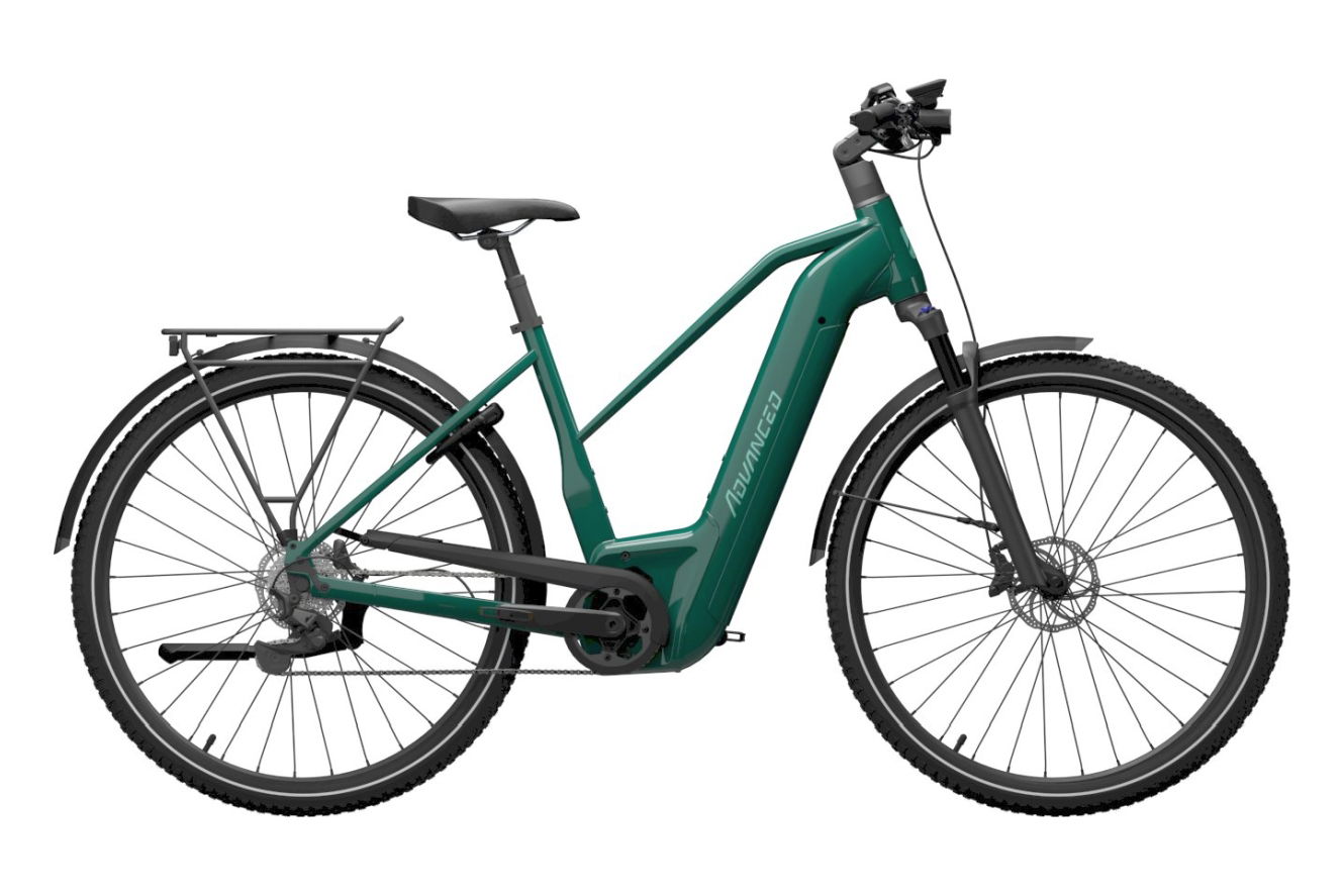 ADVANCED EBIKE TREKKING Pro 750 XT Mixed verdigris green, 55 cm (28")