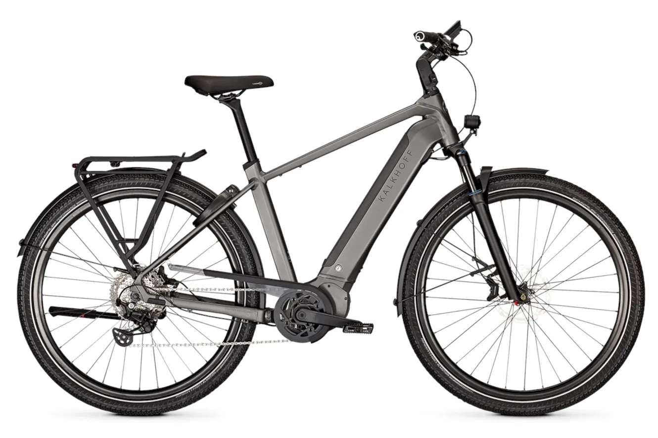 Kalkhoff ENDEAVOUR 5+ ADVANCE Diamant jetgrey matt, 63 cm | XXL | (29")