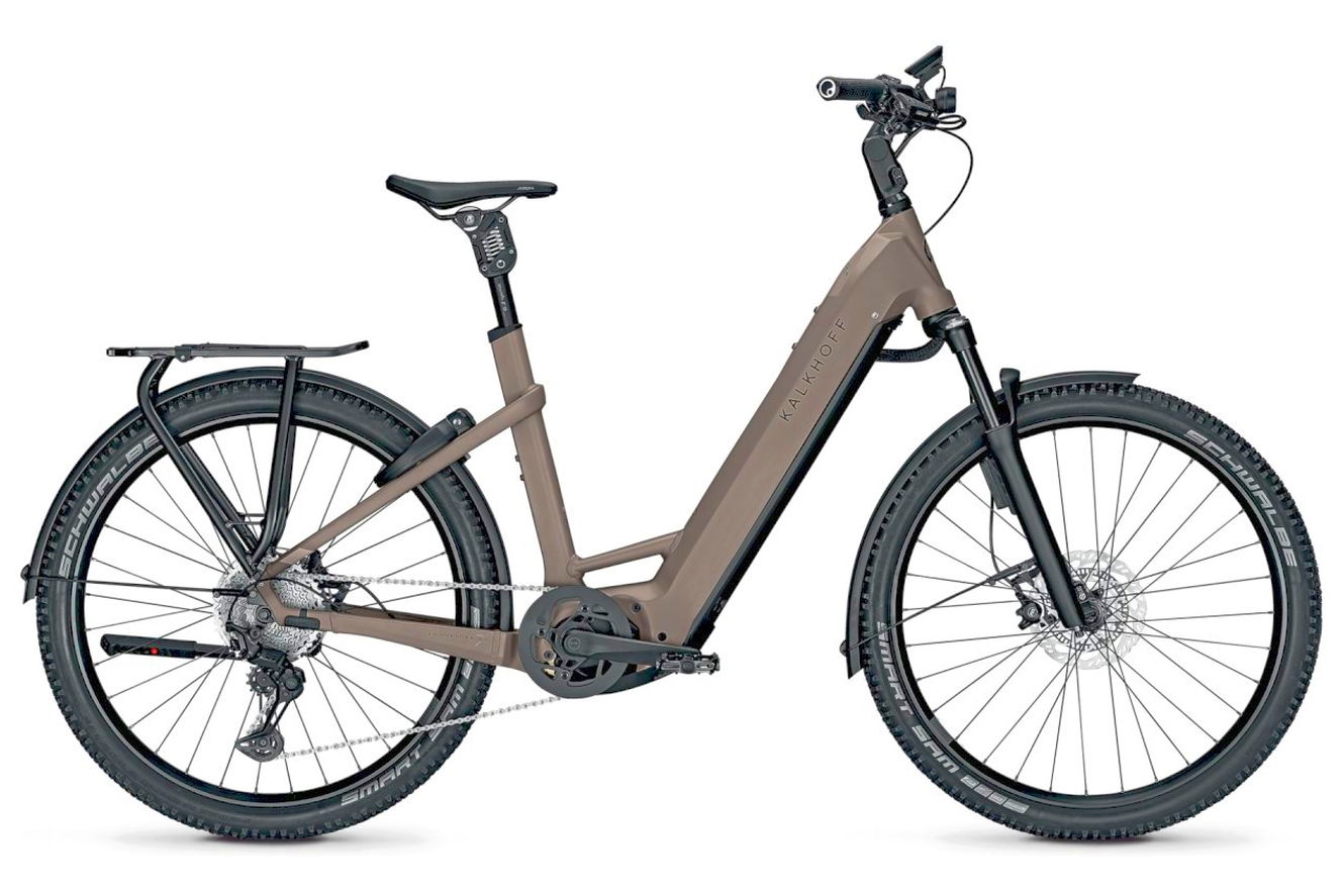 Kalkhoff ENTICE 7.B ADVANCE+ ABS 750 Wave moonstonegrey matt, 53 cm (27,5")