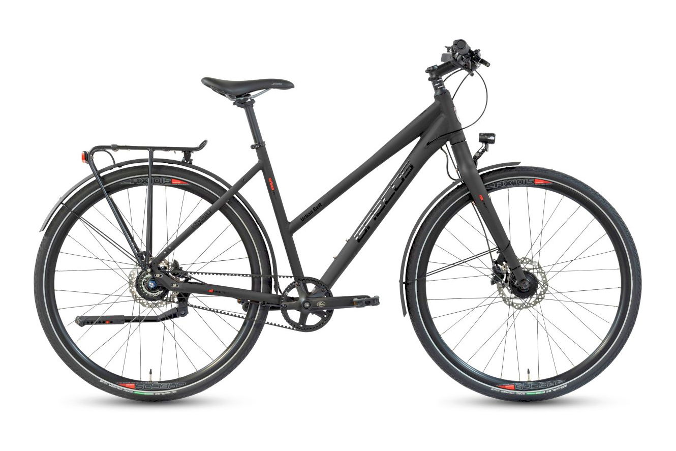 Grecos Urban Belt Trapez schwarz matt, 50 cm | (28"")