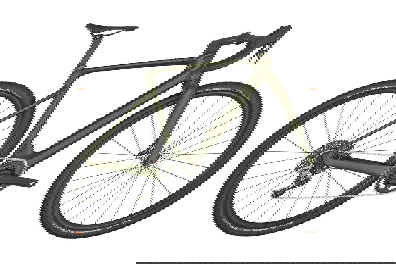 Scott Solace Gravel eRIDE 30 Diamant prism olive green, 28" - L