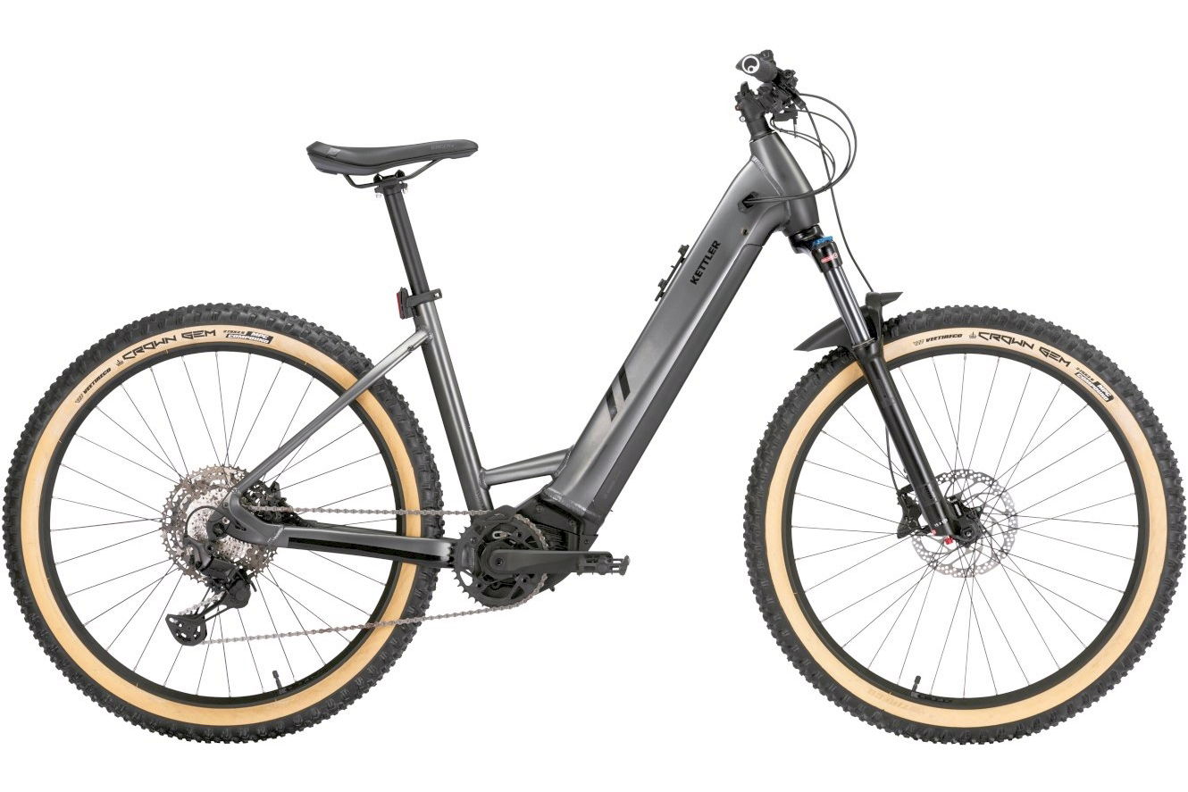 KETTLER E-TRANSHILL CX11 LG Wave black matt chrome, 48 cm | (27,5")