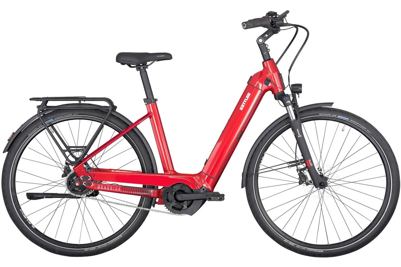 KETTLER QUADRIGA P5 RT 625 Wave classic red shiny, 48 cm | (28")