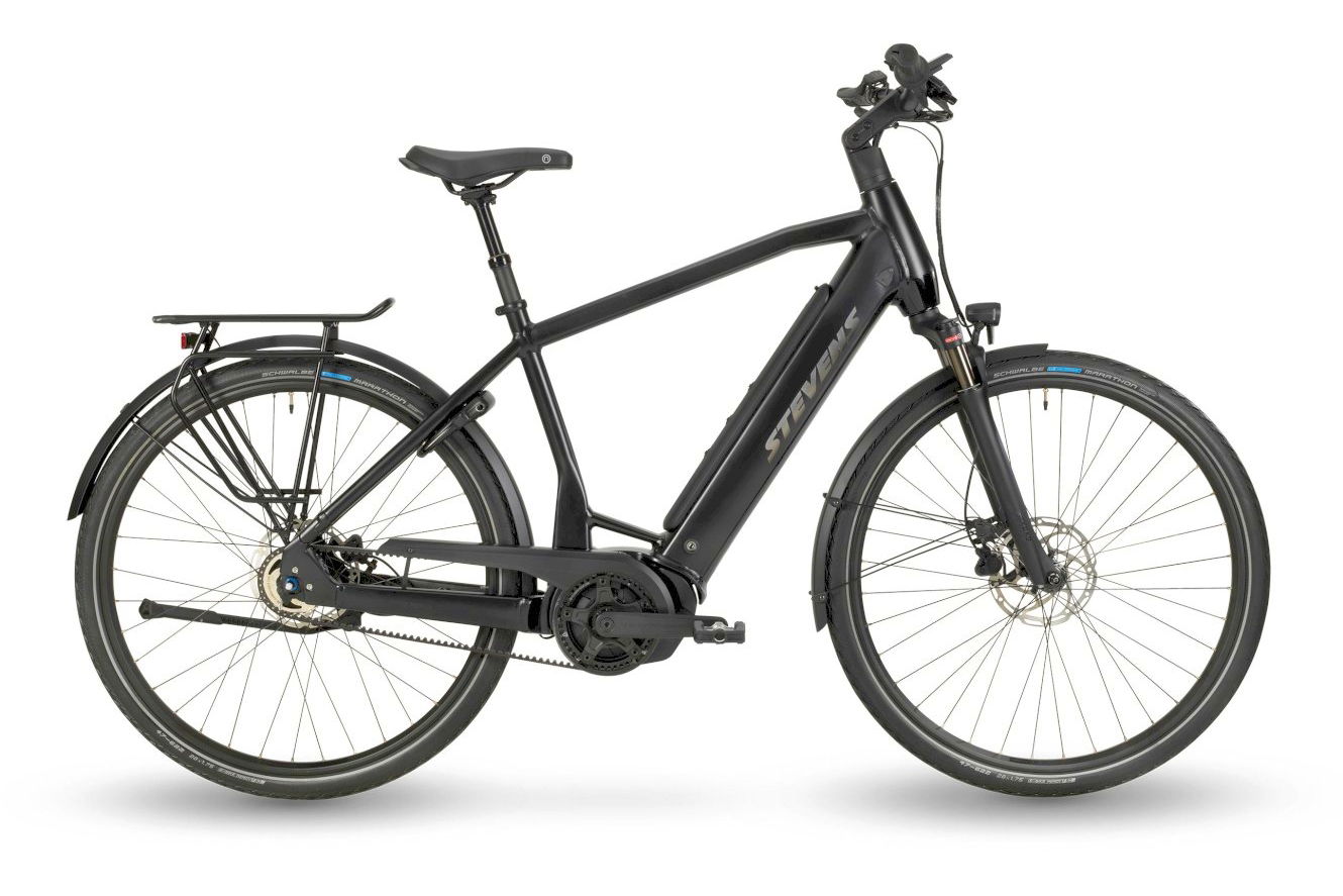 Stevens E-Courier Luxe Gent stealth black, 58 cm (28")