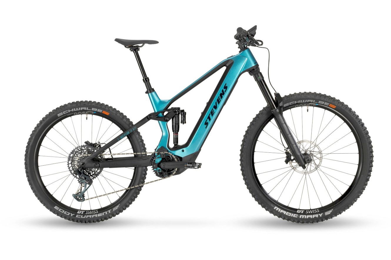 Stevens E-Inception ED 8.7.1 GTF Diamant ocean blue black, 22"