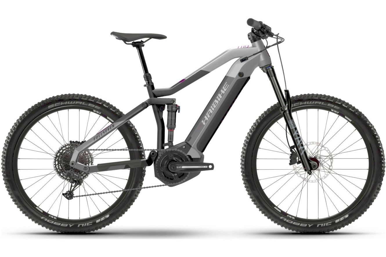 Haibike FullSeven 7 630 Diamant grau, 40 cm (27.5")