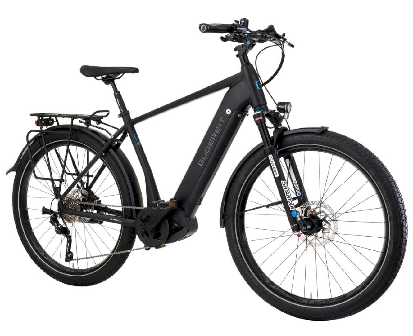 Gudereit ET-12 evo Diamant schwarz-matt, 45 cm (27,5")