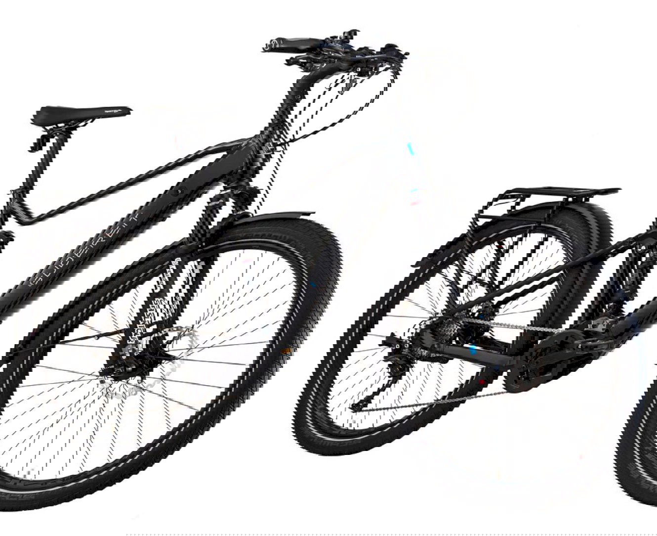 Gudereit ET-15 evo Diamant schwarz-glanz, 51 cm (27,5")