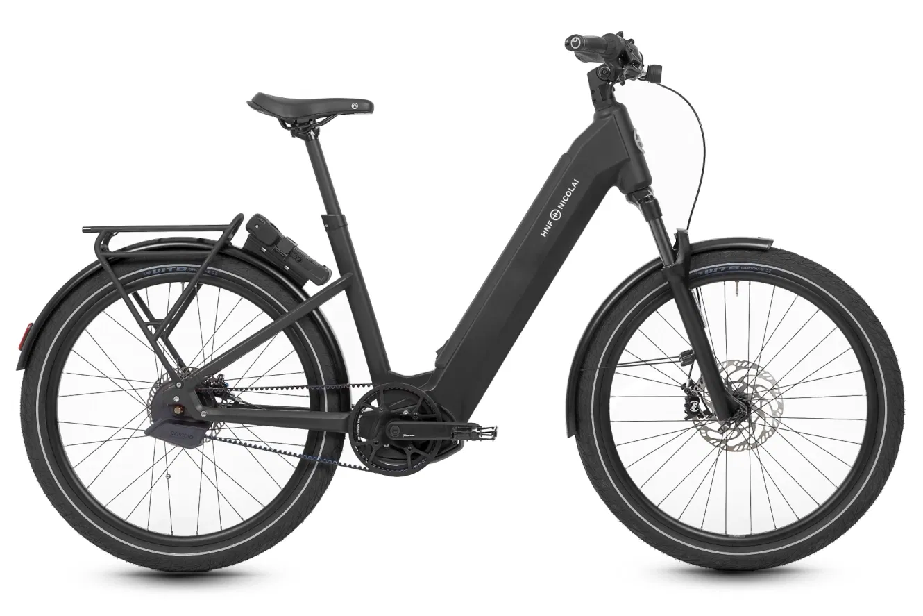 HNF Nicolai UD4 All Terrain AutomatiQ Tiefeinsteiger schwarz matt, L | (27,5")