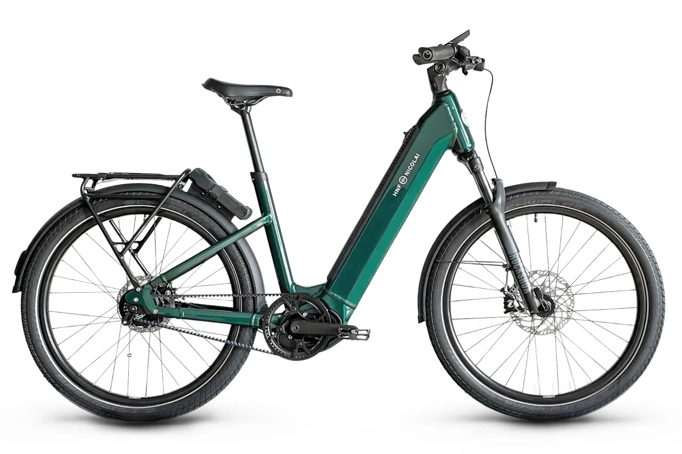 HNF Nicolai UD4 All Terrain Rohloff Tiefeinsteiger british racing green glänzend, L | (27,5")