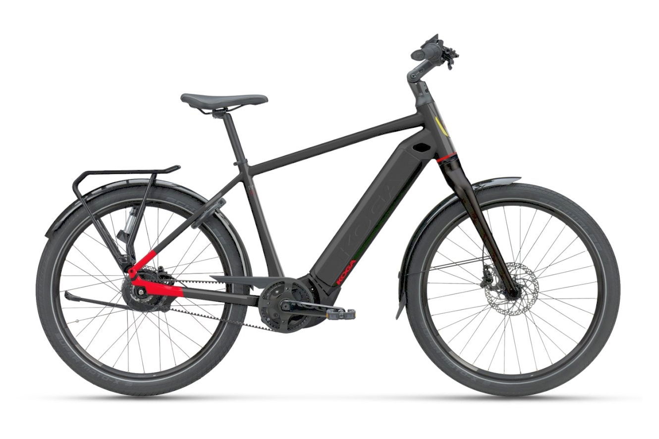 Koga PACE B10 (RIGID) Gents panter black / sienna red / high gloss, 60 cm (27,5") - XL
