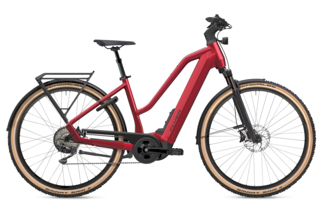 FLYER Upstreet 7.12 XC Mixed mercury red gloss, 28" - L