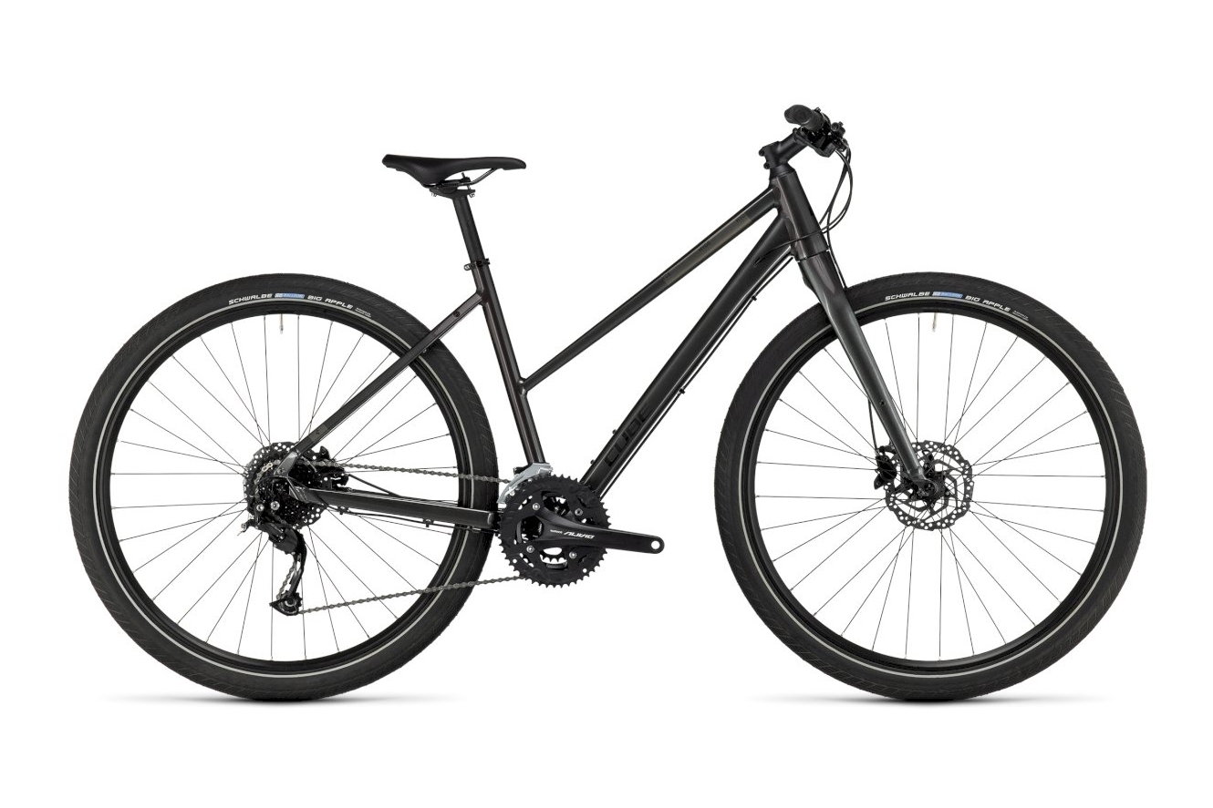 Cube Hyde Trapez graphite´n´black, 46 cm (29") - XS
