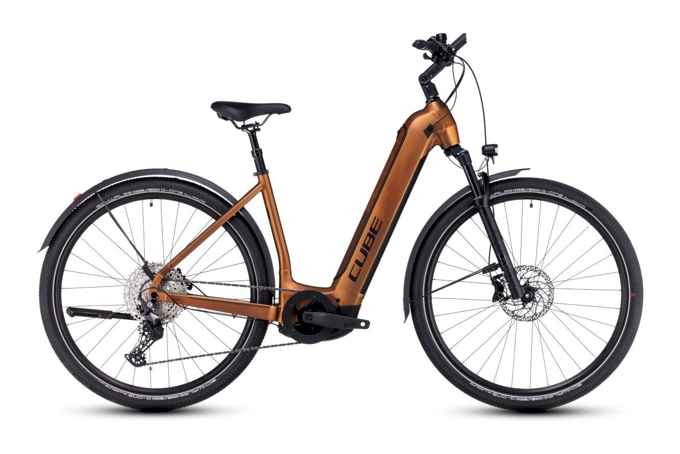 Cube Nuride Hybrid EXC 750 Allroad Easy Entry caramel´n´black, 46 cm (29") -  XS