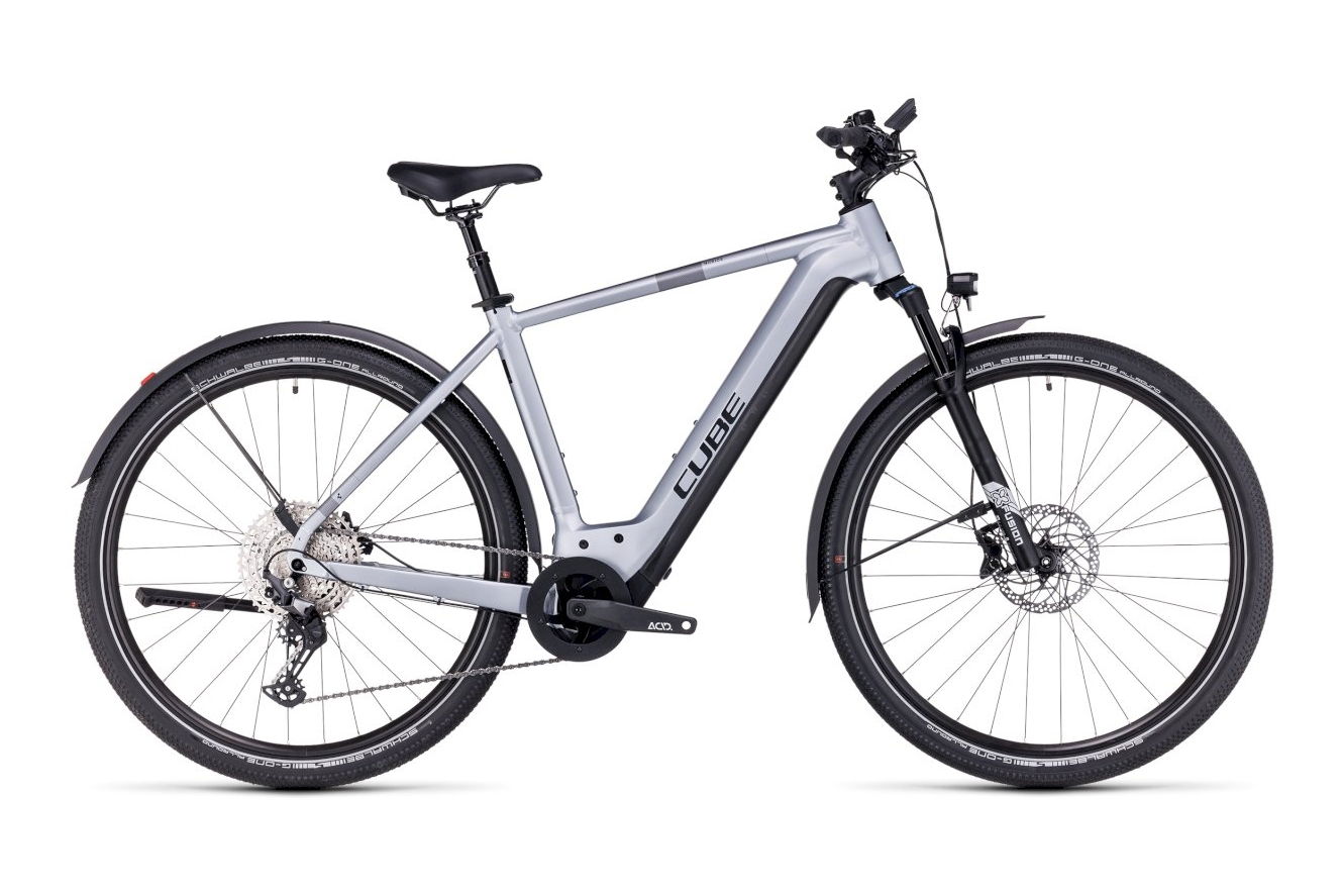 Cube Nuride Hybrid EXC 750 Allroad Men polarsilver´n´black, 50 cm (29") -  S