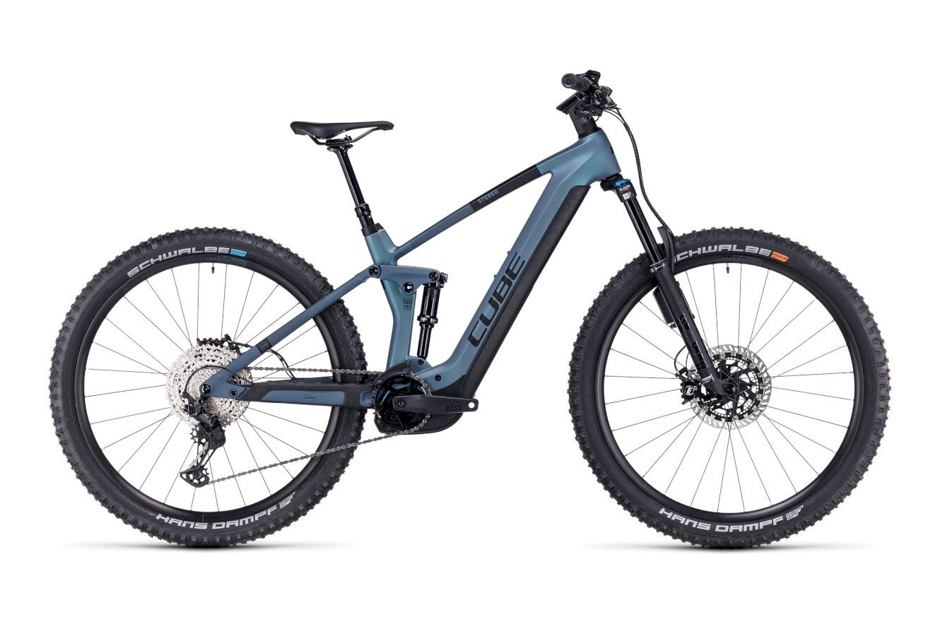 Cube Stereo Hybrid 140 HPC ABS 750 Men smaragdgrey´n´blue, 20"