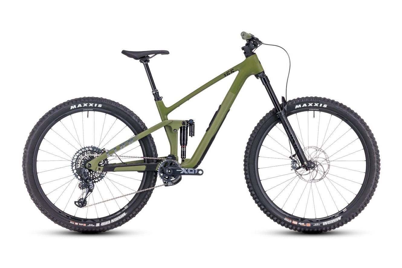Cube Stereo ONE55 C:62 TM 29 Men olive´n´chrome, 29" - XL