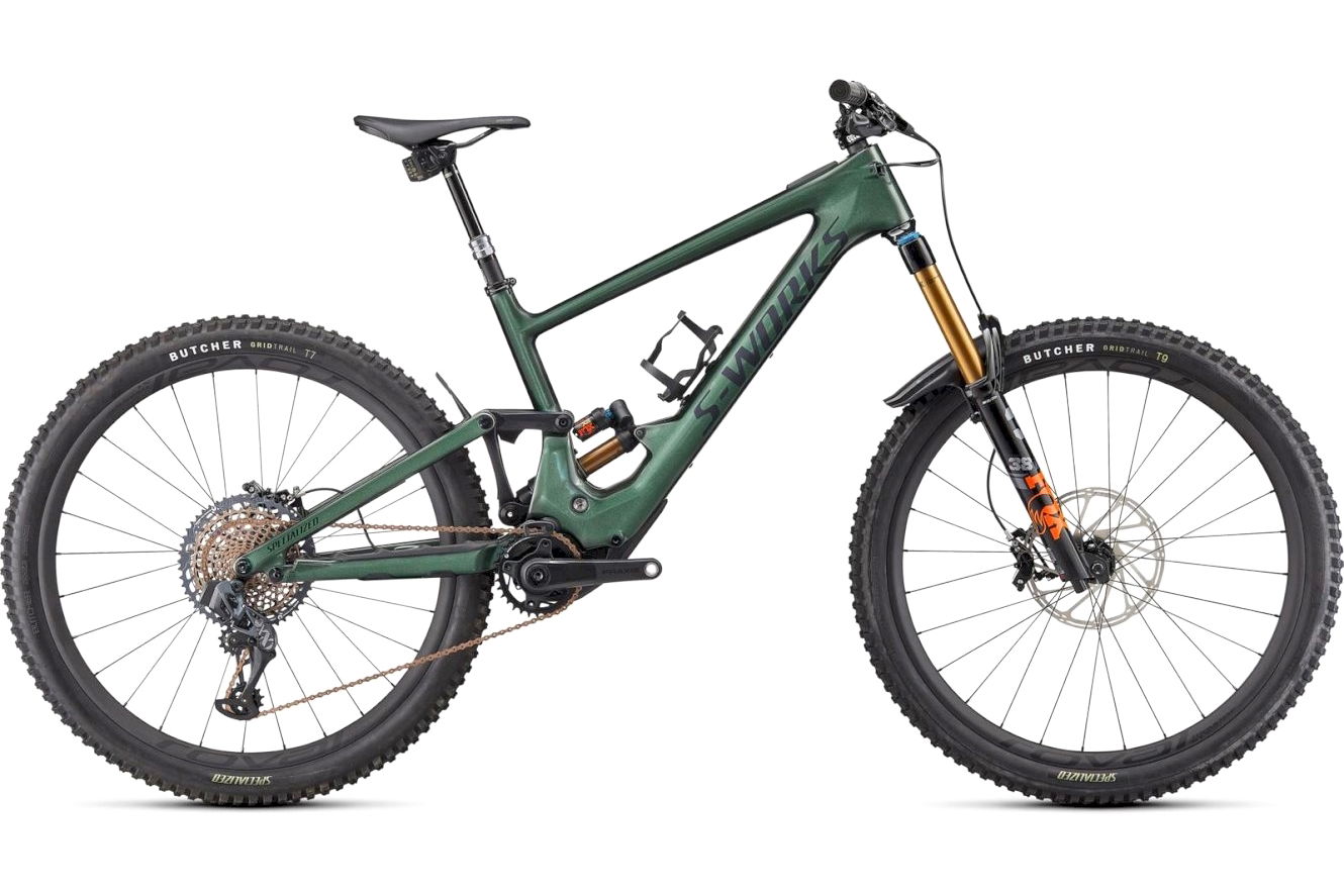SPECIALIZED S-Works Turbo Kenevo SL Diamant gloss oak green metallic / satin black, L