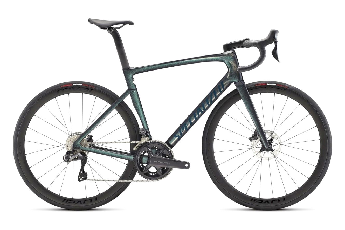 SPECIALIZED Tarmac SL7 Expert Diamant gloss carbon/oil tint/forest green, 56 cm (28")