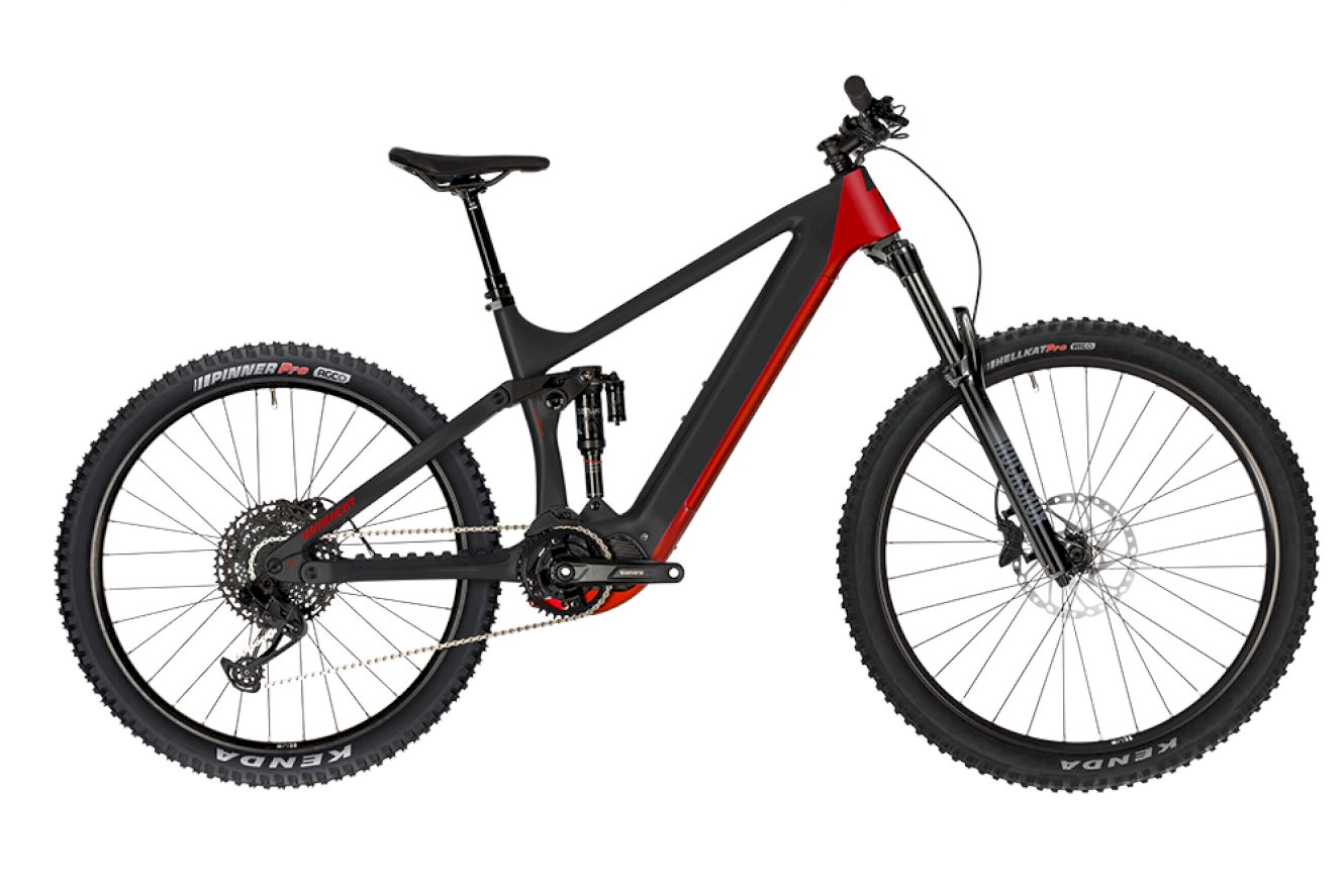 HoheAcht BESTA ROKO Carbon Fullsuspension erzblut, 48 cm - L