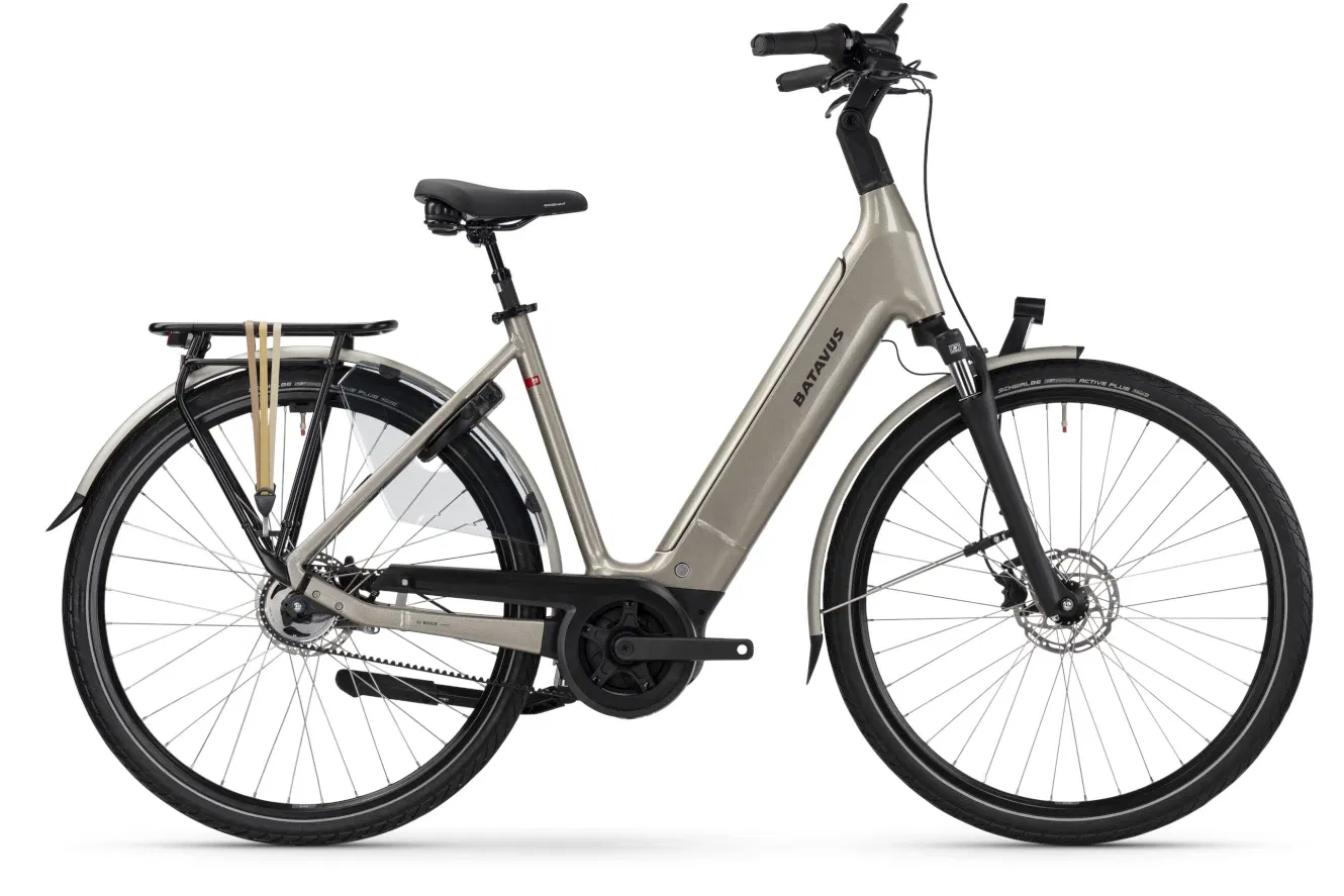Batavus Finez E-go® Power Exclusive Plus RT 750 Low champagner gold, 57 cm | L | (28")