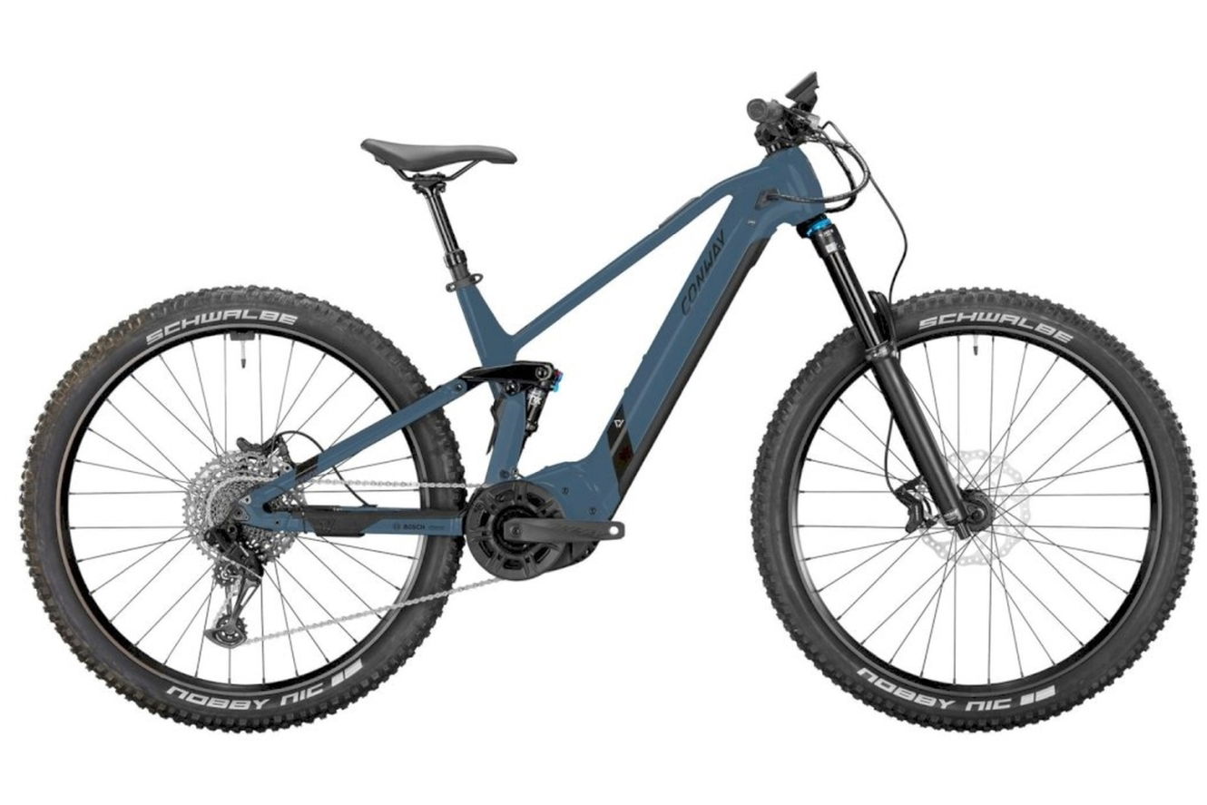 Conway Xyron S 3.9 Full Suspension anthracitematt/blackmetallic, 46 cm (29")