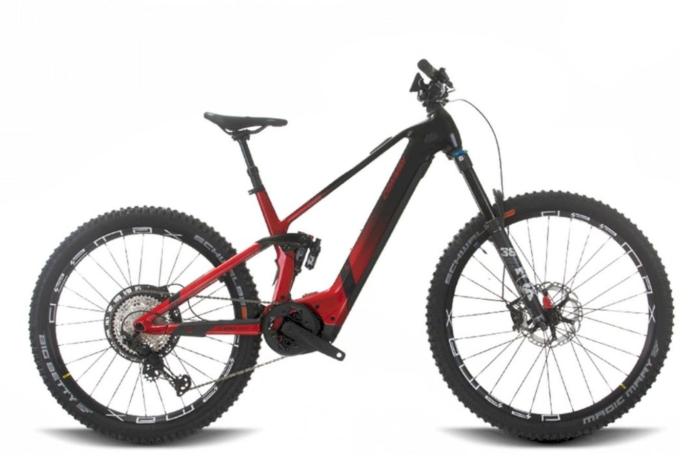 Conway Xyron S 8.9 MX Carbon Full Suspension redmetallicfade/blackmetallic, 49 cm