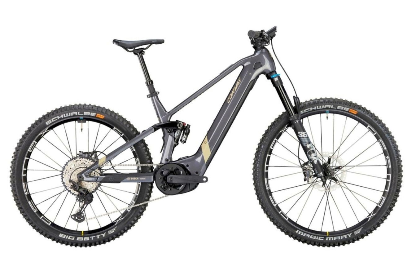 Conway Xyron S 8.9 MX Carbon Full Suspension shadowgreymetallic/desertmatt, 43 cm
