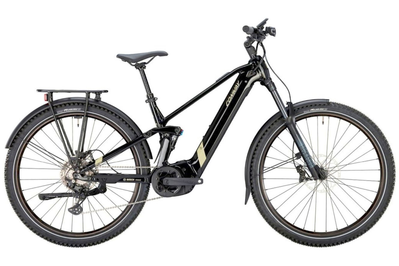 Conway Xyron SUV 2.9 Full Suspension blackmetallic/desertmatt, 40 cm (29")