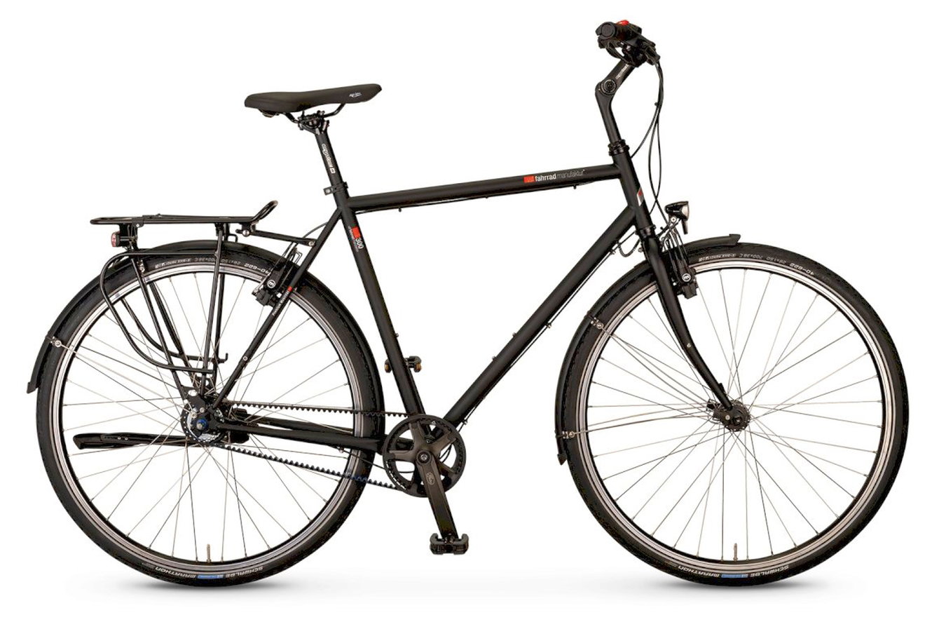 VSF Fahrradmanufaktur T-300 HS22 Gates Diamant ebony matt, 62 cm | (28")