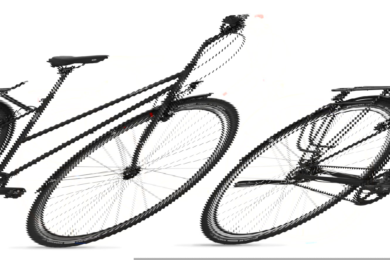 VSF Fahrradmanufaktur T-300 HS22 Gates Trapez ebony matt, 50 cm | (28")