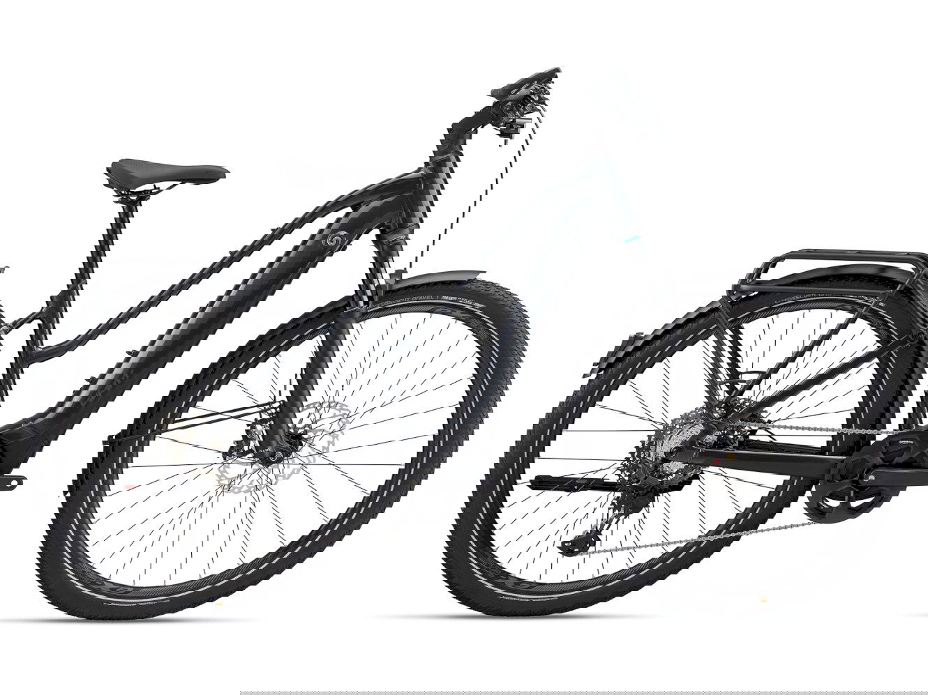 GIANT Explore E+ Pro 0 STA gunmetal black / black gloss-matt, 28" - M