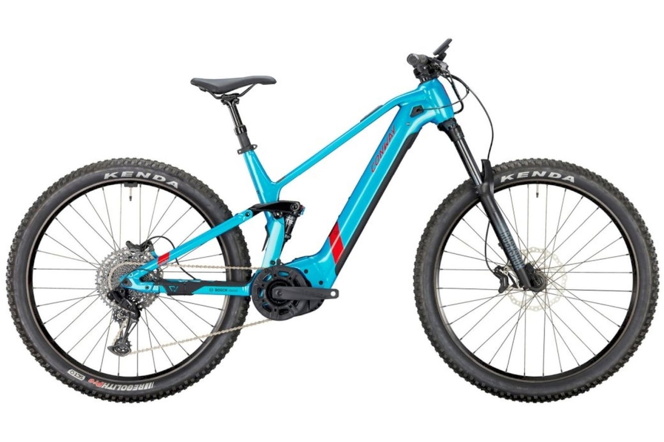Conway Xyron S 2.9 750 Full Suspension topazmetallic/redmetallic, 46 cm (29")