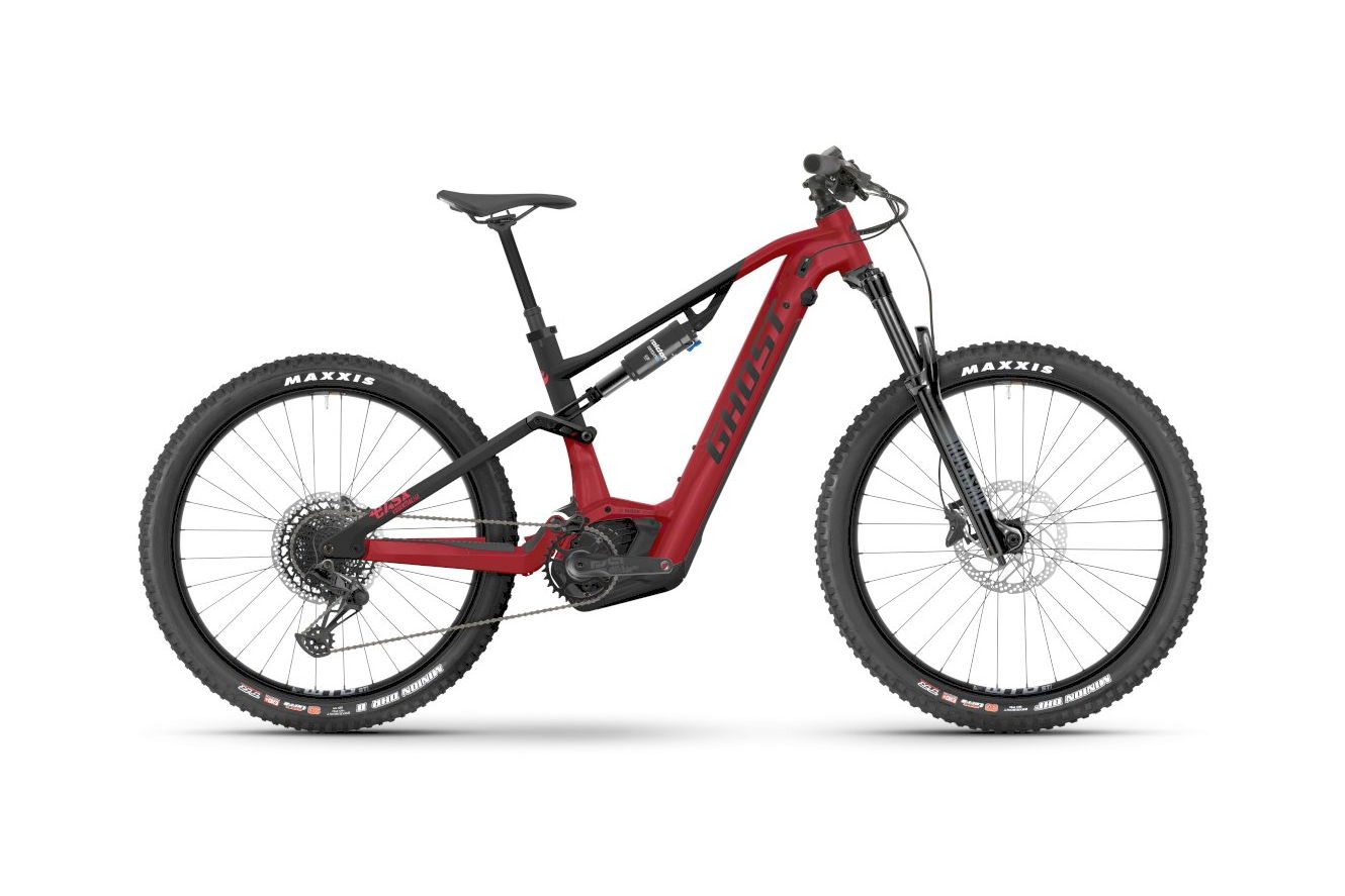 Ghost E-ASX 160 Essential Unisex metallic rusted red/black - glossy/matt, 47 cm | (29/27,5")