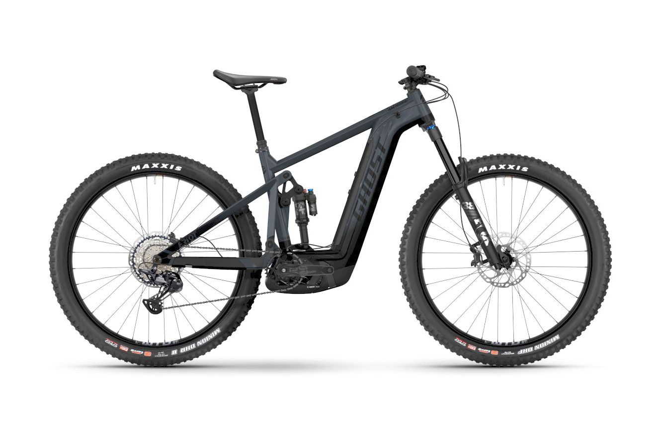 Ghost E-RIOT AM AL 160/160 Universal Unisex dark grey/black - matt, 48 cm | (29")
