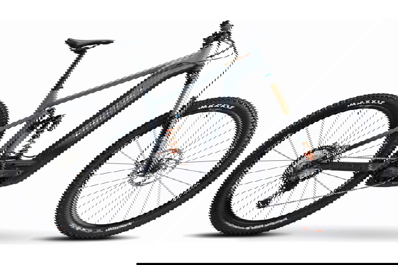 Ghost E-RIOT EN AL/AL 170/160 Full Party Unisex grey/black - matt/glossy, 46 cm | (29")