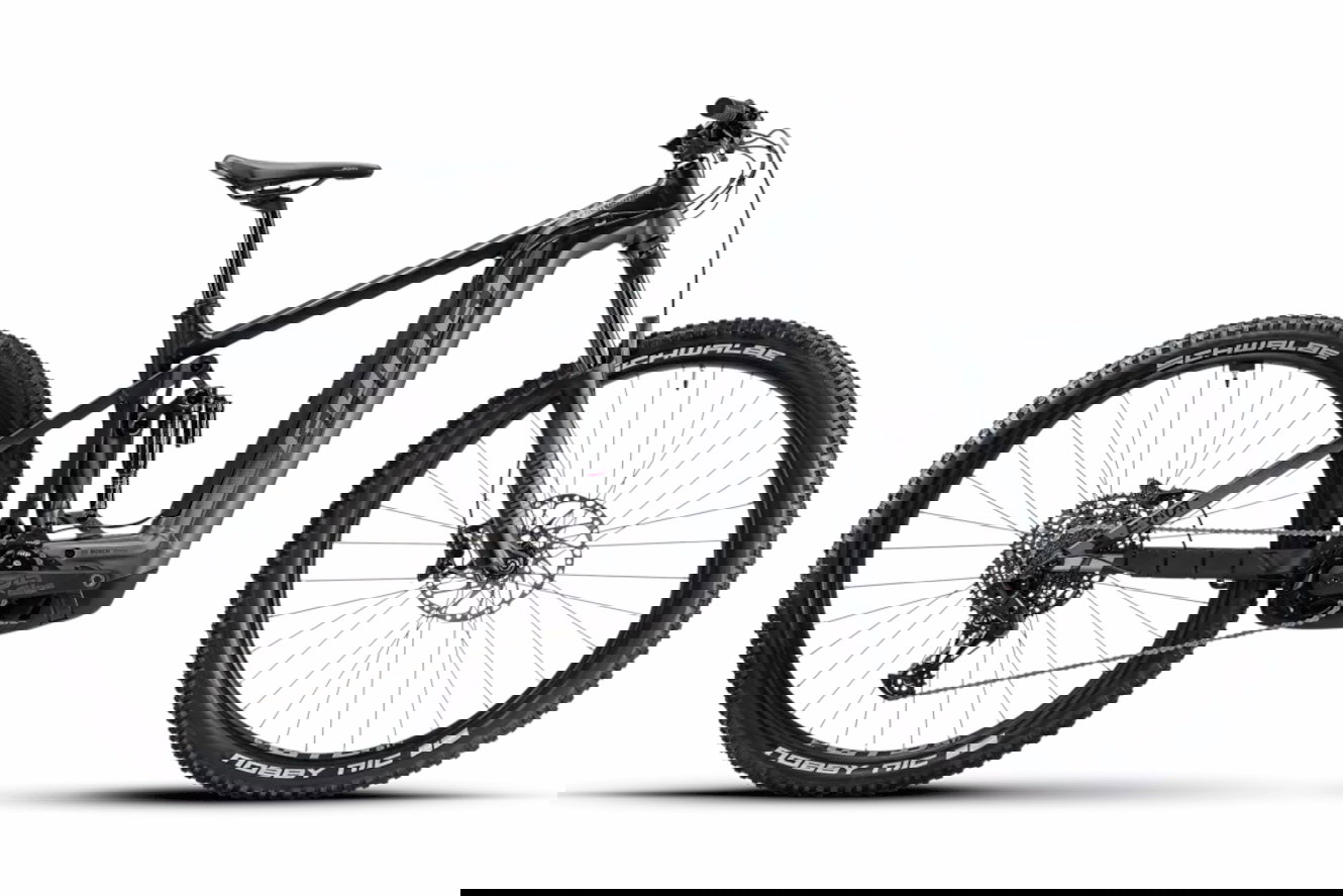 Ghost E-RIOT TRAIL ESSENTIAL High black/pearl dark grey - matt, 44 cm | M | (29")