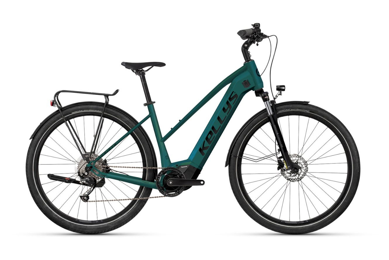 Kellys E-CRISTY 30 Trapez grün, 29" - M