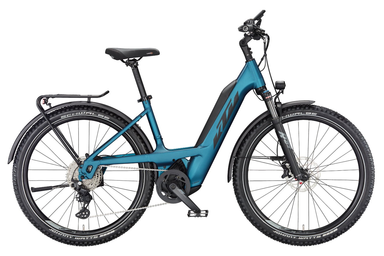 KTM MACINA AERA 671 LFC PTS Wave vital blue matt (black+orange), 56 cm (27,5")