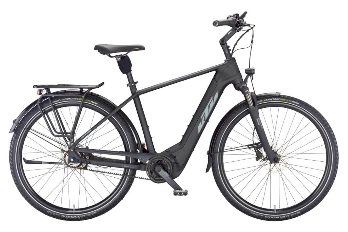 KTM MACINA CITY 610 belt Diamant black matt (grey+silver), 56 cm (28")