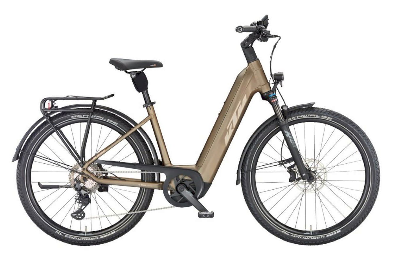 KTM MACINA GRAN 710 Wave oak matt (champagne+orange), 43 cm (29")