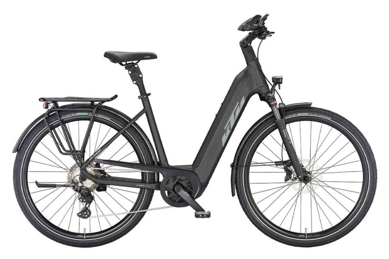 KTM MACINA STYLE 730 Wave black matt (grey+orange), 43 cm (28")