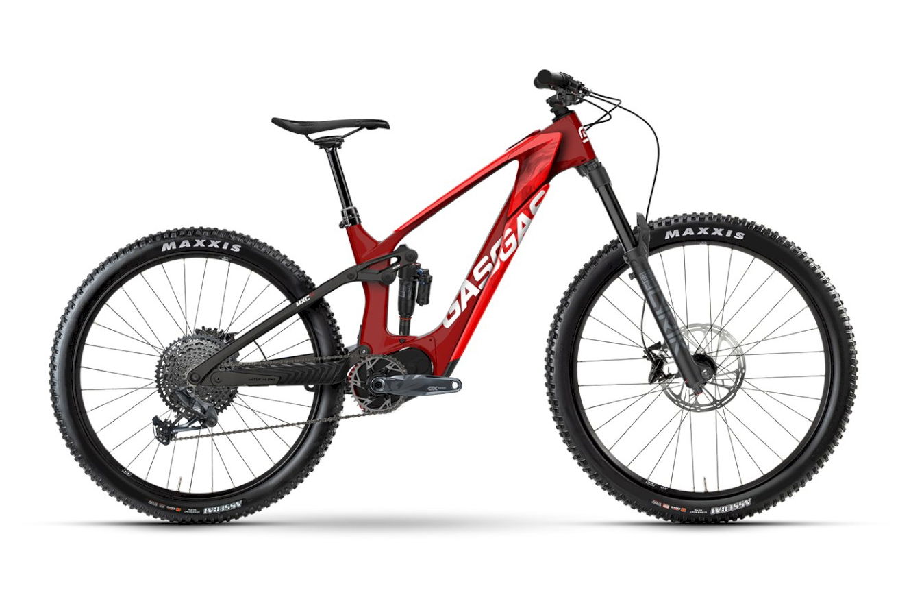 GASGAS MXC 4 Diamant sangria red / blanca white, 40 cm - S