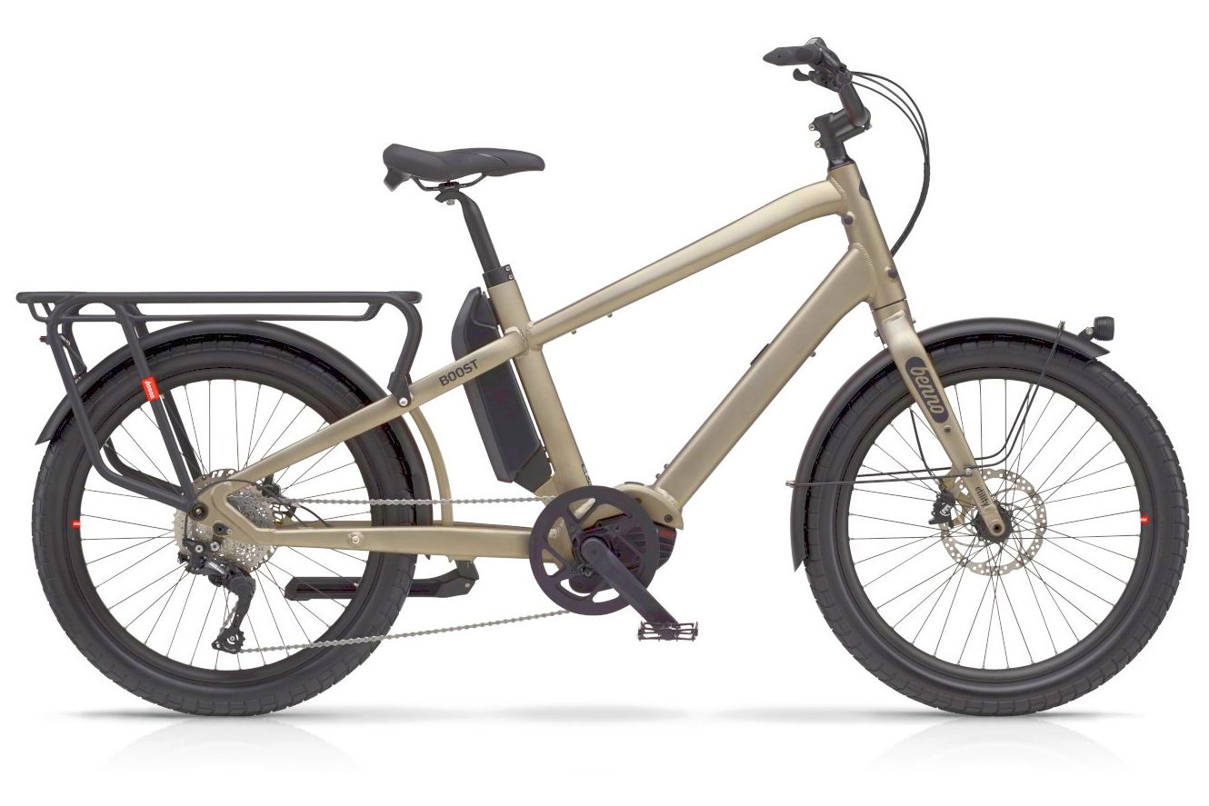 Benno Bikes Boost 10D CX Sloping Frame titanium gray, 24" - Onesize