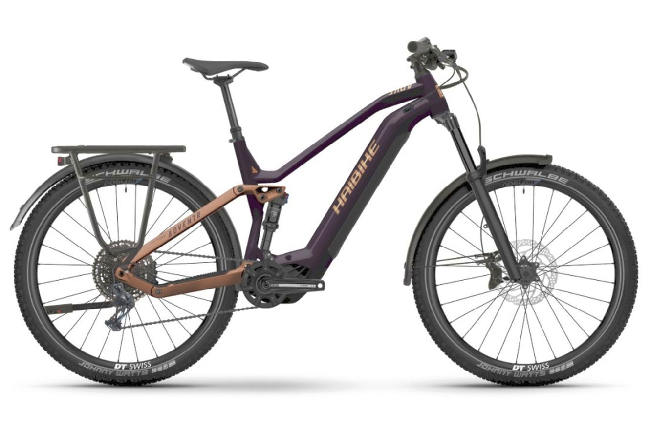 Haibike Adventr SE MTB Fully purple/cognac - gloss, 47 cm (29")