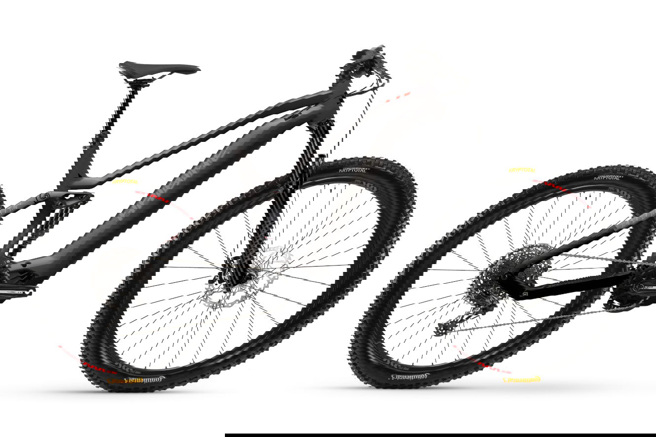 Haibike ALLMTN 2 High pebble/black/red matt, 44 cm | M | (29/27,5"")