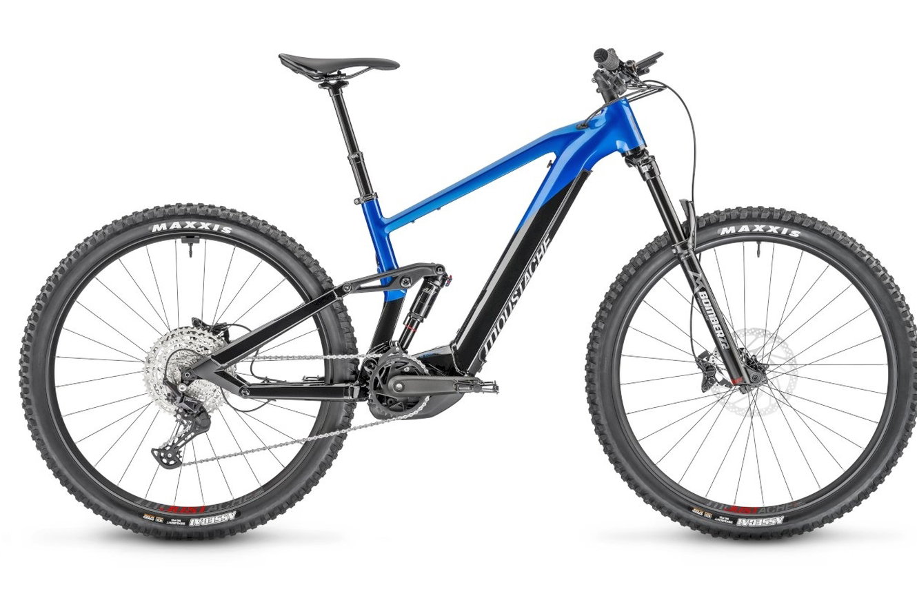 Moustache Samedi 29 Trail 3 Diamant black / metalic blue glossy, XL | (29")