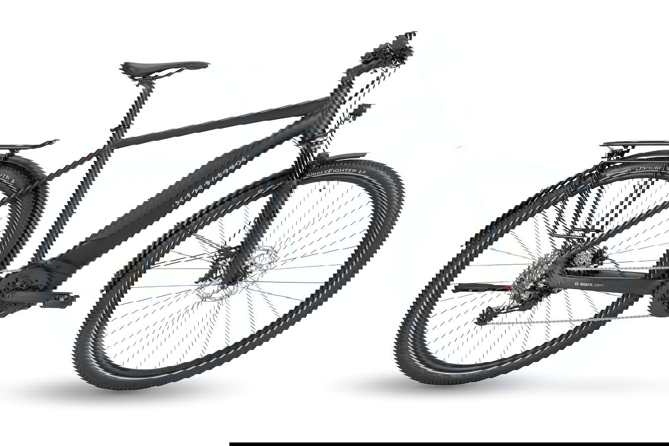 Stevens E-6X Tour HT Gent stealth black, 61 cm | (28")