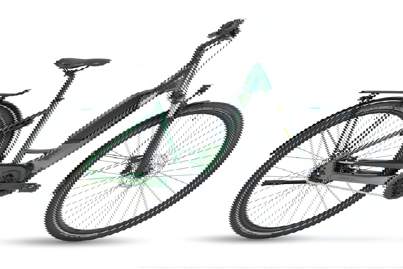 Stevens E-Courier Forma electric blue green, 46 cm | (28")